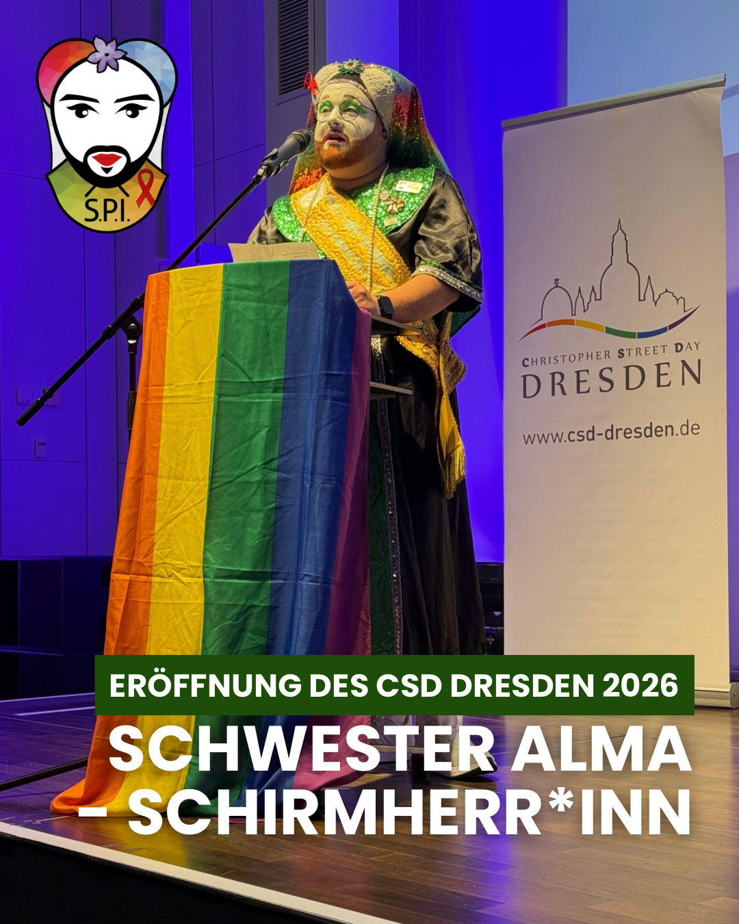 Die Eröffnung des CSD Dresden 2026