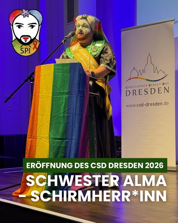 Die Eröffnung des CSD Dresden 2026