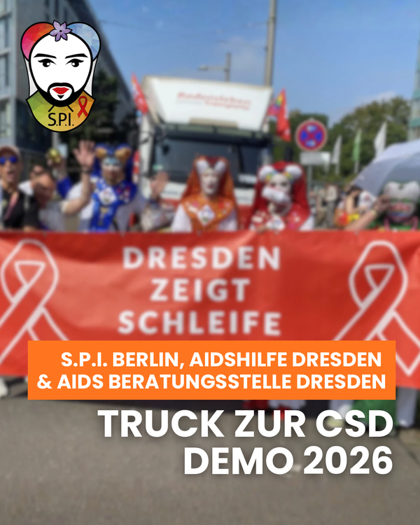 Dresden zeigt Schleife goes Truck: Einladung zum CSD Dresden 2026